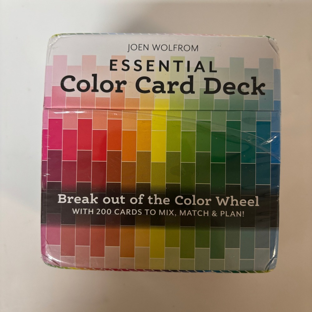 Joen Wolfrom Essential Color Card Deck 200 Cards CMYK RGB HEX C&T Publishing NEW